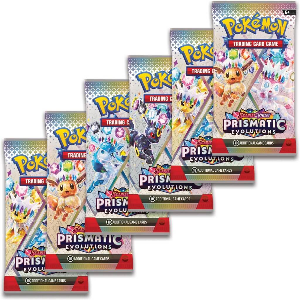 pokemon trading card games scarlett and violet 8.5 prismatic evolutions Pokémon TCG: Scarlet & Violet 8.5 – Prismatic Evolutions main image 0
